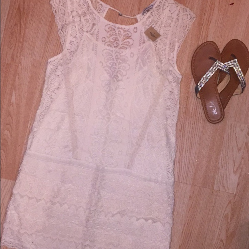 NWT!! American eagle lace shift dress 😍